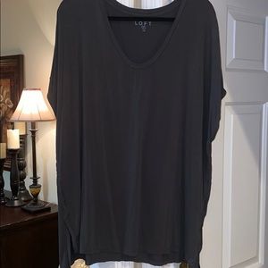 Loft Plus T-Shirt in Dark Caper Color